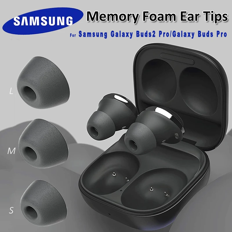 Samsung Galaxy Buds Pro Memory Foam Tips Replacement Ear Tips Noise