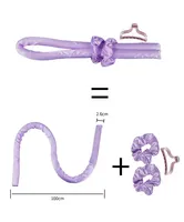 Boucles de cheveux sans chaleur pour femmes, bande de sauna, rend les cheveux doux et brillants, bigoudi, outils de coiffure, accessoires, le plus récent 6