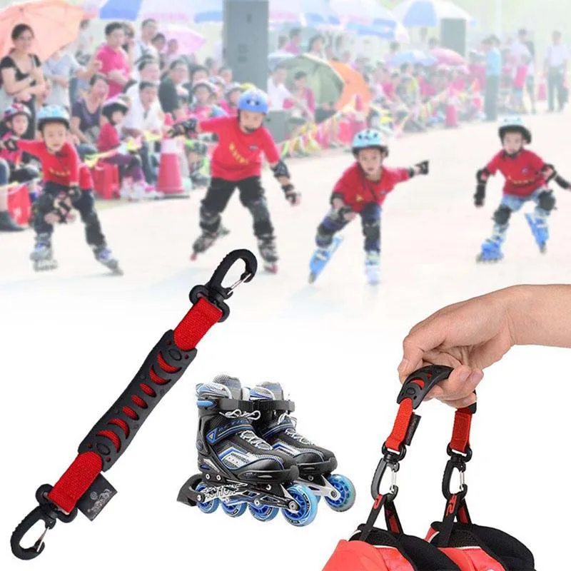 

High Elasticity Nylon PVC Inline Skate Energy Strap Roller Skate Shoes Buckle Suitable for Most Of The Skates Shoes