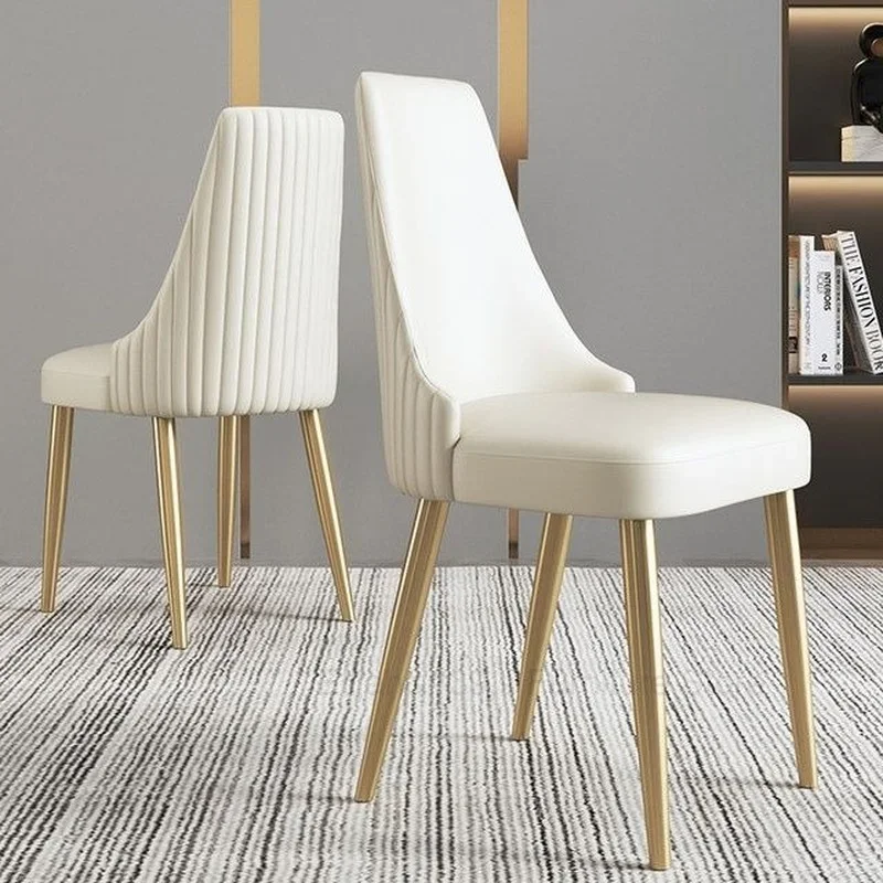 Waiting Soft Dining Room Chairs Living Room Dining Table Hotel Design Soft Chair With Backrest Relaxing Pranzo Home Furniture nordic rattan chairs minimalist desks chairs leisure retro home dining chairs light luxury internet celebrity restaurant bac