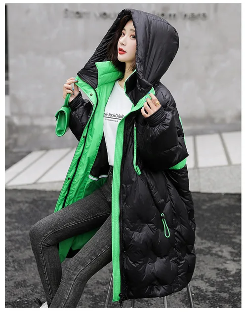  Aox Women Winter Hooded Down Jacket Warm Thicken Coat Slim  Outdoor Overcoat Windbreaker Top : Clothing, Shoes & Jewelry