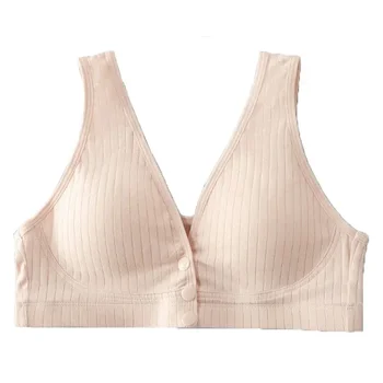 Cotton Maternity Nursing Bras Pregnant Breastfeeding Pregnancy Women Underwear Breast Feeding Bra Soutien Gorge Allaitement 1
