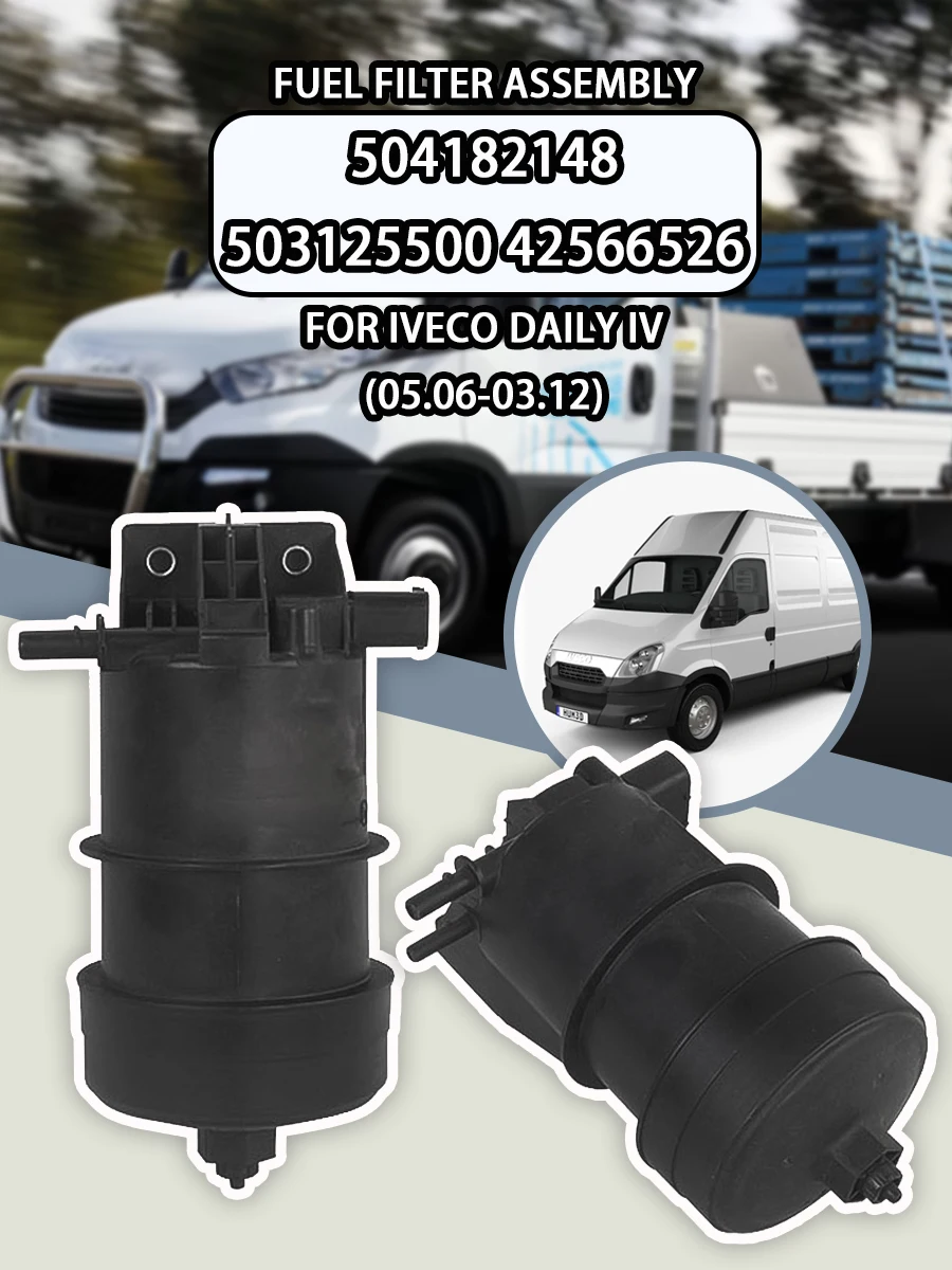 Conjunto do filtro do combustível para Iveco