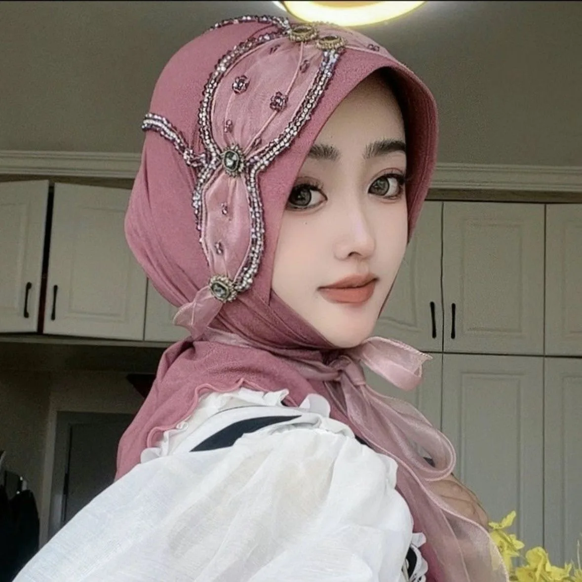 Hijab Muslim Women Shawl Headscarf Freeshipping Luxury Tassels Scarf Malaysia Prayer Kufi Islam Saudi Arabia Fashion New 05199