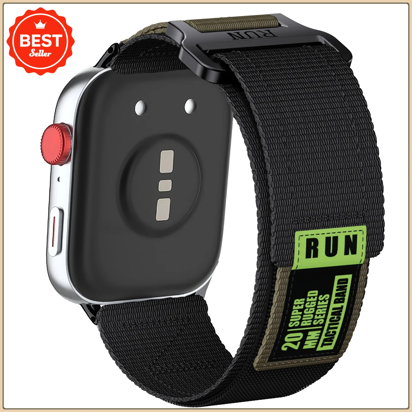 Trail Band Nylon Loop Strap - Sports Watchband Bracelet