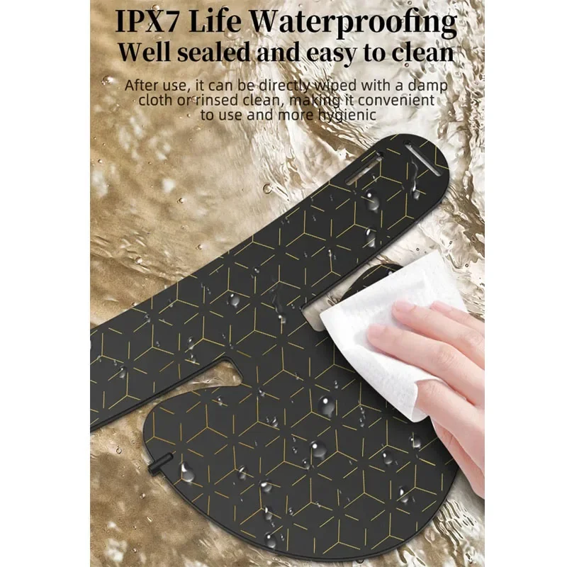 4 in 1 with Neck Led Light Therapy Infrared Flexible Soft Mask Silicone 4 Color Led Therapy Anti Aging Advanced Photon Mask New