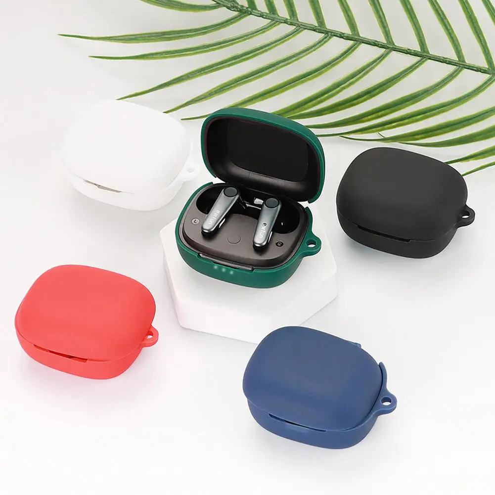 Custodia Protettiva In Silicone Compatibile Per Earfun Air Pro 3 Custodia Per Cuffie Compatibile Con Bluetooth Con Gancio