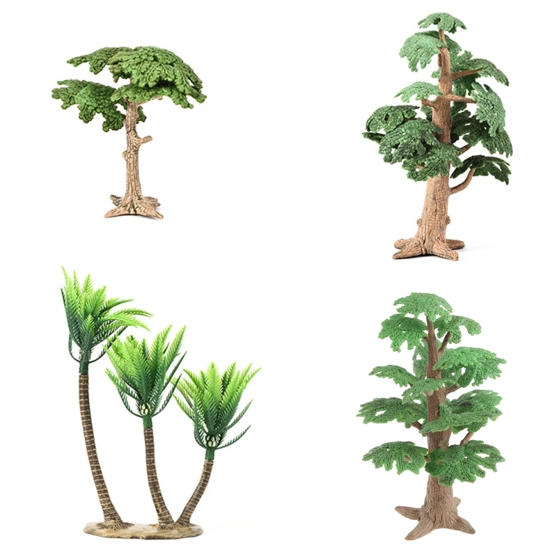 

Green Scenery Landscape Model Trees for Dioramas, DIY Crafts, Dollhouse Decor