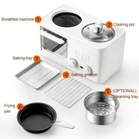 Breakfast Machine Porridge Rice Cooker Soup Stew Pasta Cooking Pot Food Steamer Bread Pizza Oven Egg Omelette Frying Pan Toaster 2