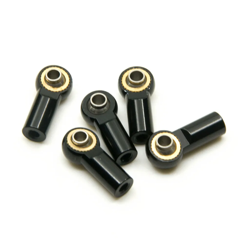 MIBIDAO 5/20Pcs Metall M3 Ball Kopf Verknüpfung Spurstange Ende CW Gewinde Kugelgelenk Für 1/10 RC Modell auto Boot Flugzeug DIY Teile – Detail 5