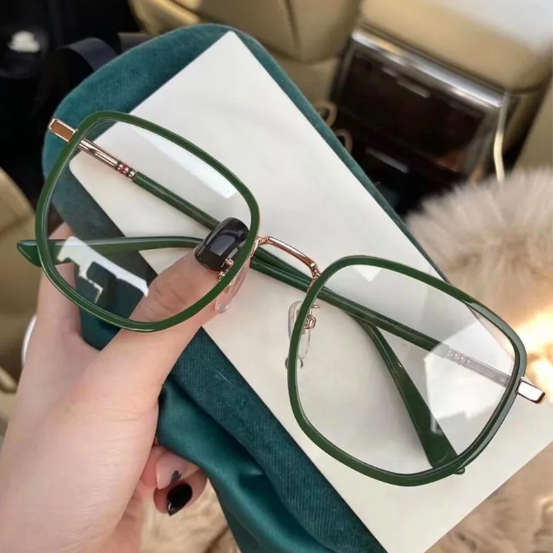 Men And Women Retro Fashion Square Anti Blue Light Computer Glasses Reading And Playing Games To Protect Eyes 2023 1
