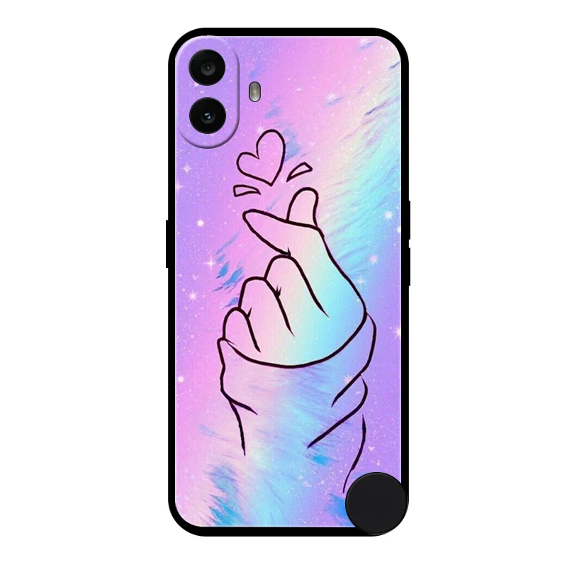 Floral Silicone Protective Phone Case - Stylish Bumper Cover