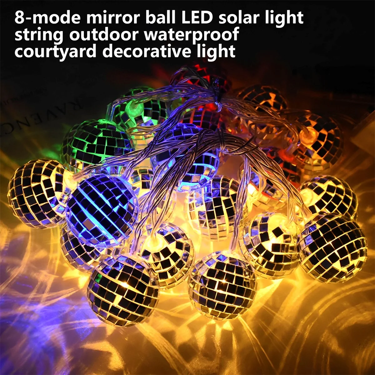 Disco ball solar lights best sale