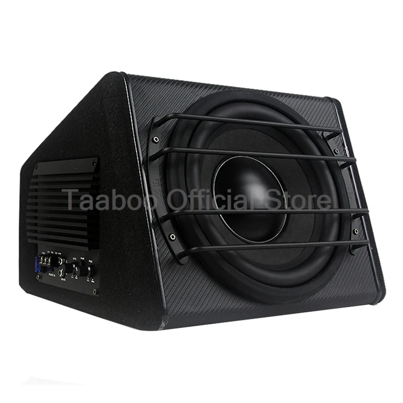 800W 10 Inch Super Subwoofer Car Audio 12V/24V High Power Speaker Fever DIY Car Truck Active Speaker Modification Sound