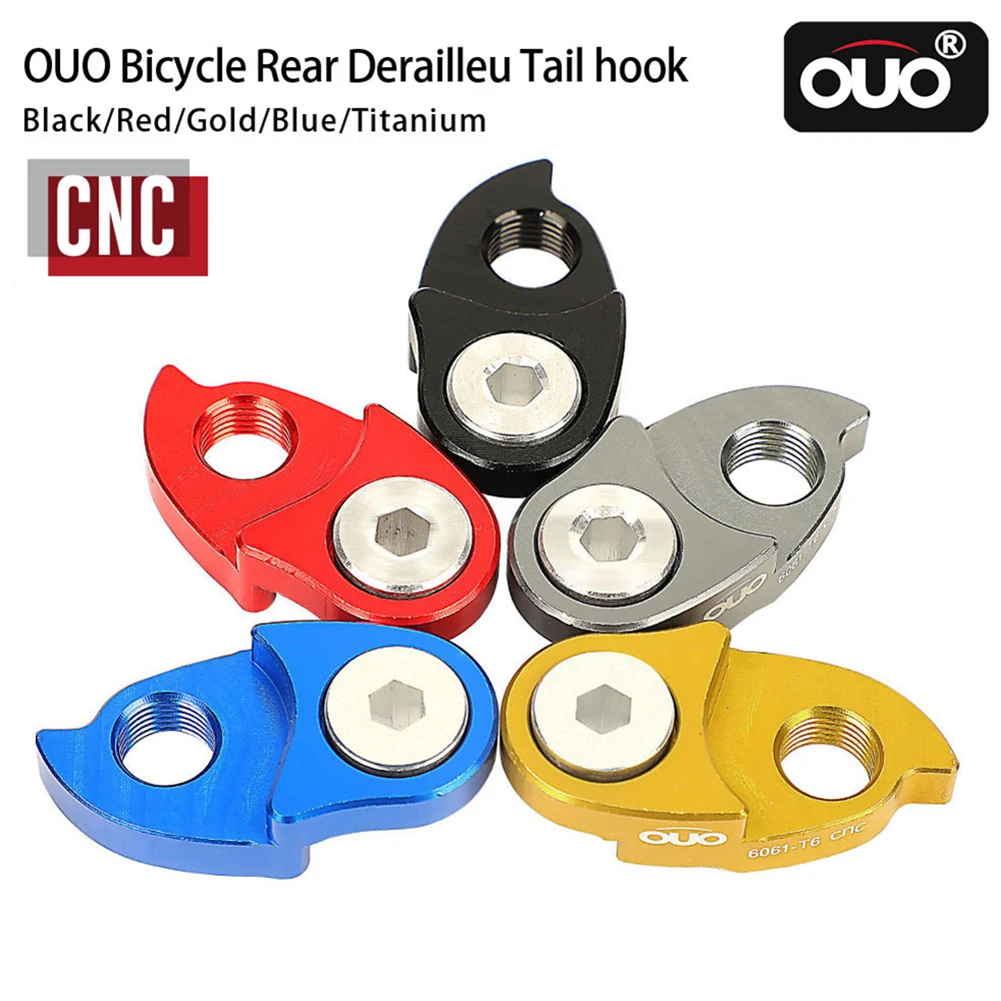 

Rear Derailleur Hanger Durable Aluminum Bicycle Rear Mechanical Derailleur Extension Hanger 8 12 Speed Freewheel Red/Blue/Black