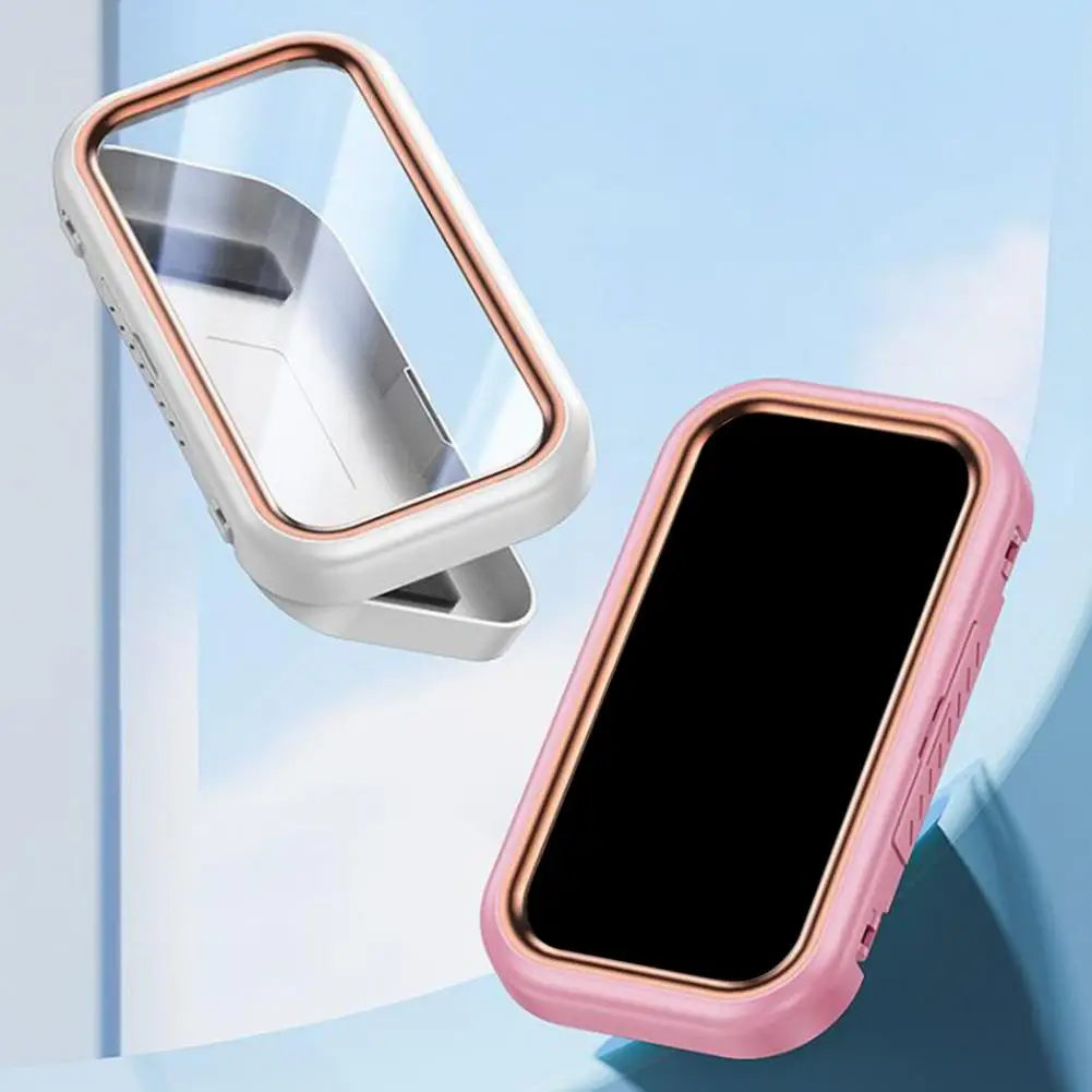 

Phone Storage Box Wall Mounted Phone Holder Waterproof Shower Phone Holder with 360-degree Rotation Adjustable for Hands-free