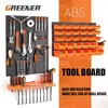 Wall-Mounted 2024 Garage Tool Board Professional Practical Hanging Box Hook Workshop Rack Parts Storage Car Dedicated Hardware 1