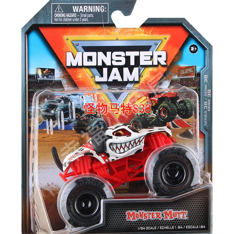 thumbnail image 1 of Camión de juguete de aleación de fundición a presión Monster Jam Grave Digger Monster Mutt 1:64 Monster Jam Grave Digger Monster Truck Boys todoterreno, 1 of 5