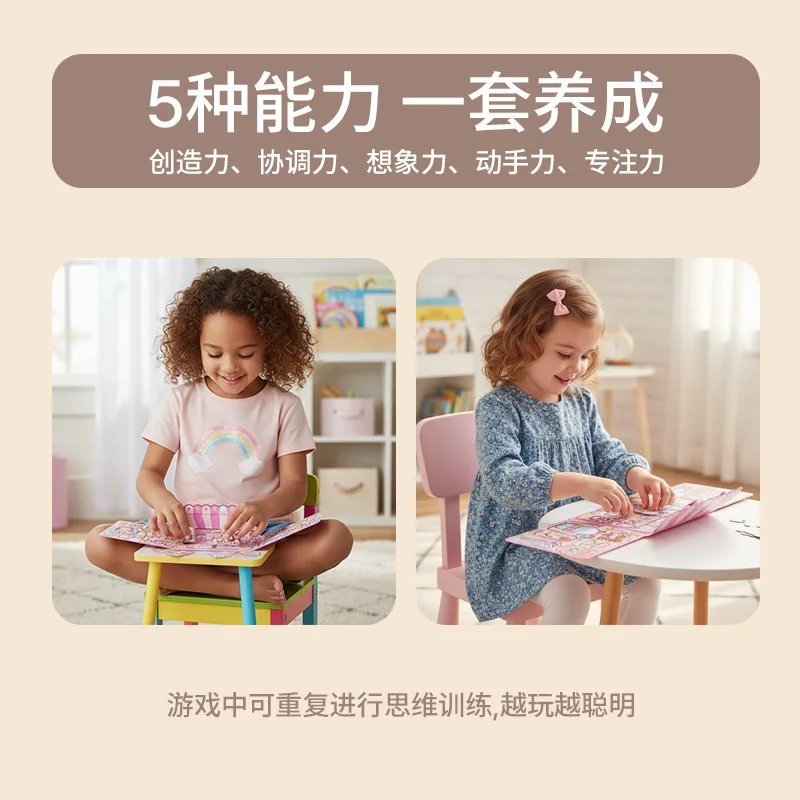 1 Confezione di Adesivi Kawaii per Scrapbook, Nuovo Design Senza Taglio per Ragazze, Forniture per Scrapbooking, Decorazioni per Planner, Cancelleria - immagine 5