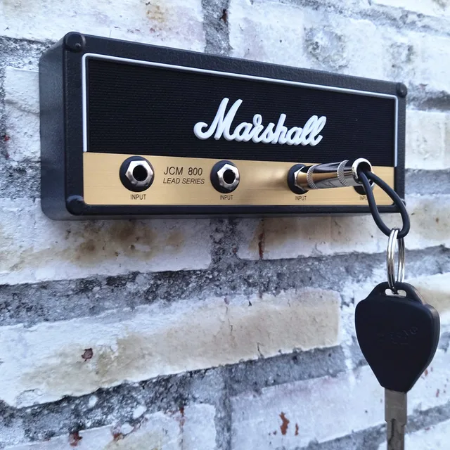 Kulcstároló Tartó Vintage Gitárzene Kulcstartó Otthoni Fali Dekoráció Ajándék Jack Ii Folyosóajtó