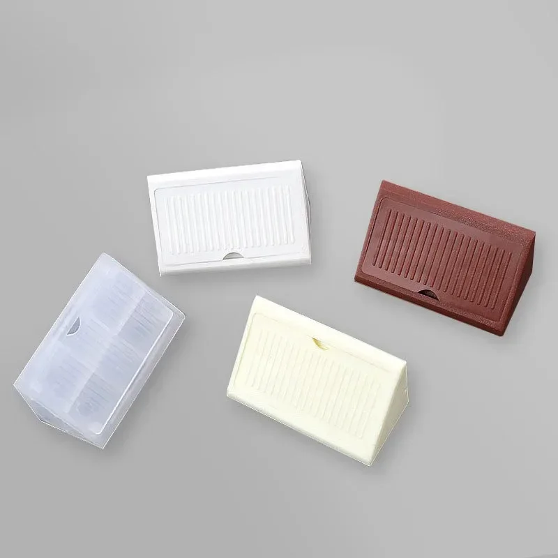 Nylon plastic corner code 20PCS 90 degree Angle retainer laminate clothe cabinet reinforcement connector hardware accessories Angled Furniture Hardware Furniture Hardware Angle Connector Angle Bracket