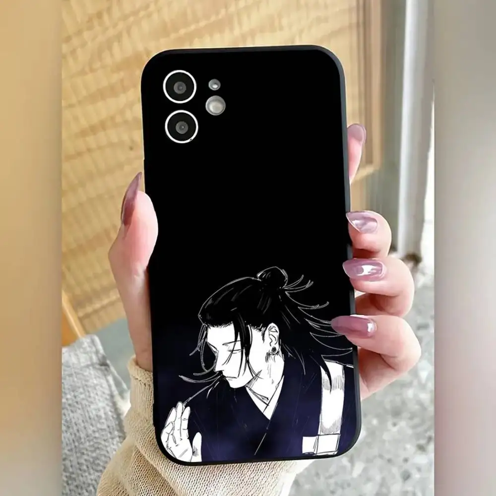 Jujutsu Kaisen Geto Suguru Silicone Phone Case - Soft and Durable Cover
