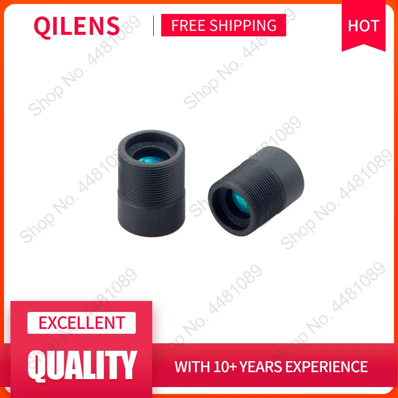 QILENS CCTV Lens M7 12mm for Security 720P 1080P HD Mini Camera Pin hole Lens
