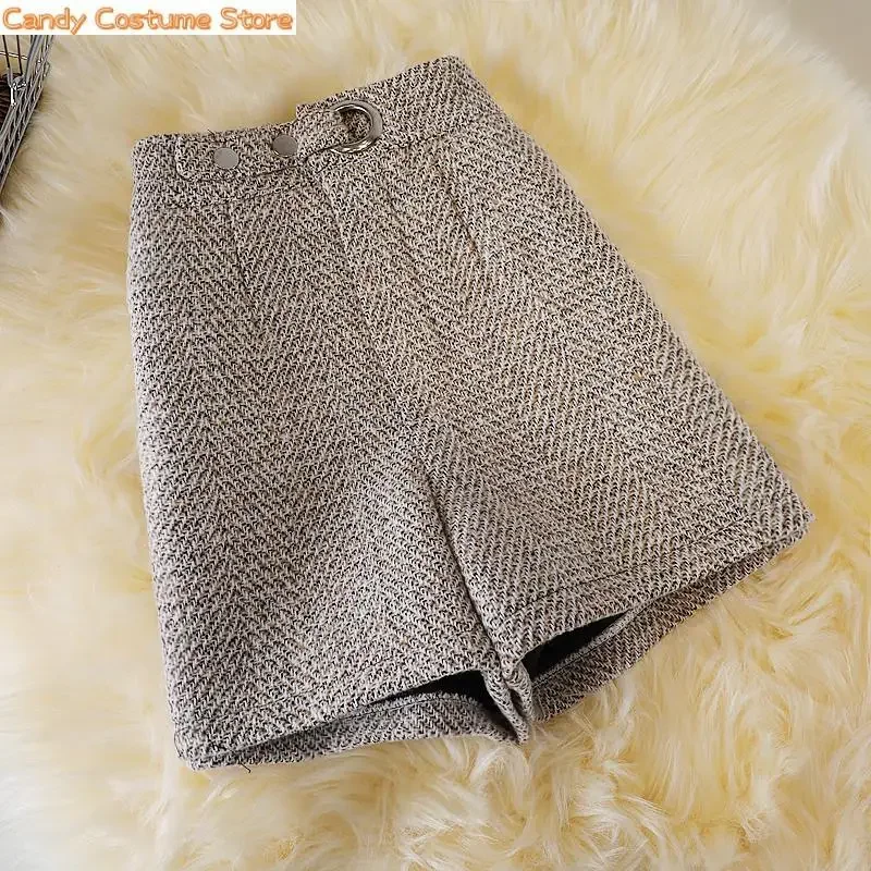 Women's Autumn and Winter New Style Comfortable and Versatile Casual Pantswoolen Shorts