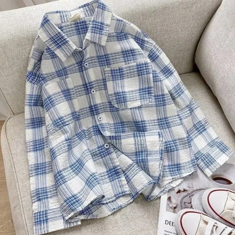 Loose Long Sleeve Boys Shirt Spring Autumn Style Baby Clothing Japanese Design Loose Fit Children's Fashionable Top