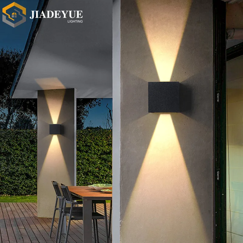 Outdoor wall light led modern staircase entrance porch home patio garden door front porch 110v 220v waterproof wall light