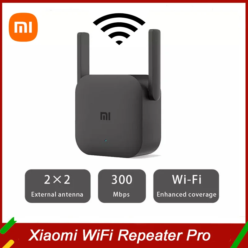 Ретранслятор Wi-Fi Xiaomi Mijia 300 м 2 4 ГГц антенны |