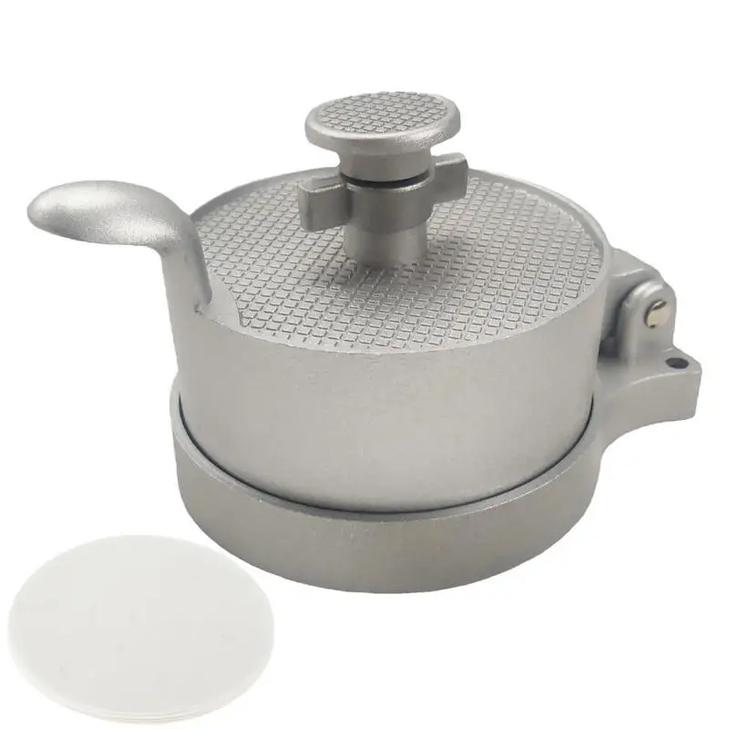 

Aluminum Alloy Patty Maker Hamburger Press Patty Maker Machine Machine Washable Hamburger Making Tool For Making Sausage Venison