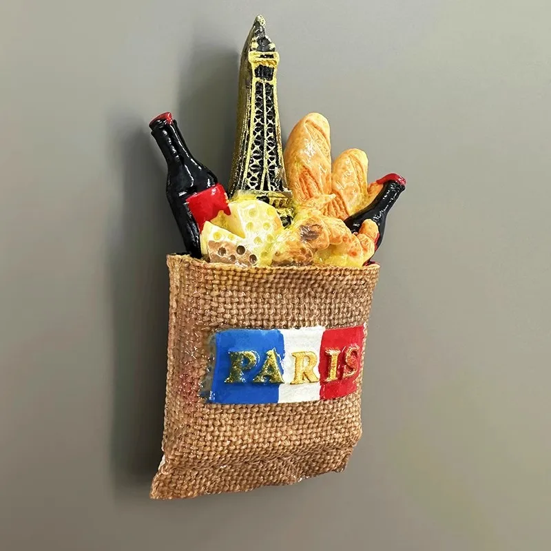Description Picture 6 of itemFrance Travelling Souvenirs Chambord Fridge Magnets La baie de Somme Perigord Primatiale St-Jean Arles Fridge Stickers Gifts