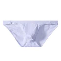 ADANNU Men's Underwear Cotton Triangle Pants Men's Low Waist Sexy Leaky Hips AD7116
