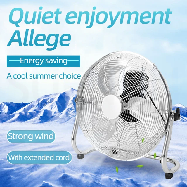 Floor To Ceiling Fan Household Desktop High-Power Fan Industrial Floor To Ceiling Fan Powerful Desktop Fan Adjustable Wind Speed 5