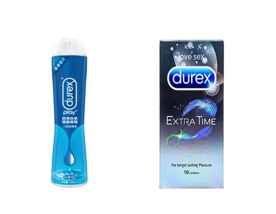 Durex Lubricant 50ml Aloe Vera Massage Orgasm Grease Gel 2in1 Water Based Lube Fruit Play Sex Goods Adult Games for Anal Vaginal