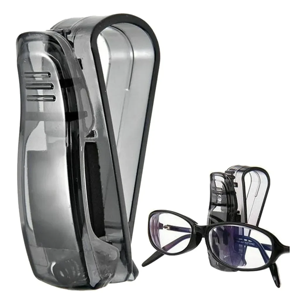 

Universal Car Auto Sun Visor Glasses Box Sunglasses Clip Card Ticket Holder Fastener Pen Case Eyeglasses Accessories