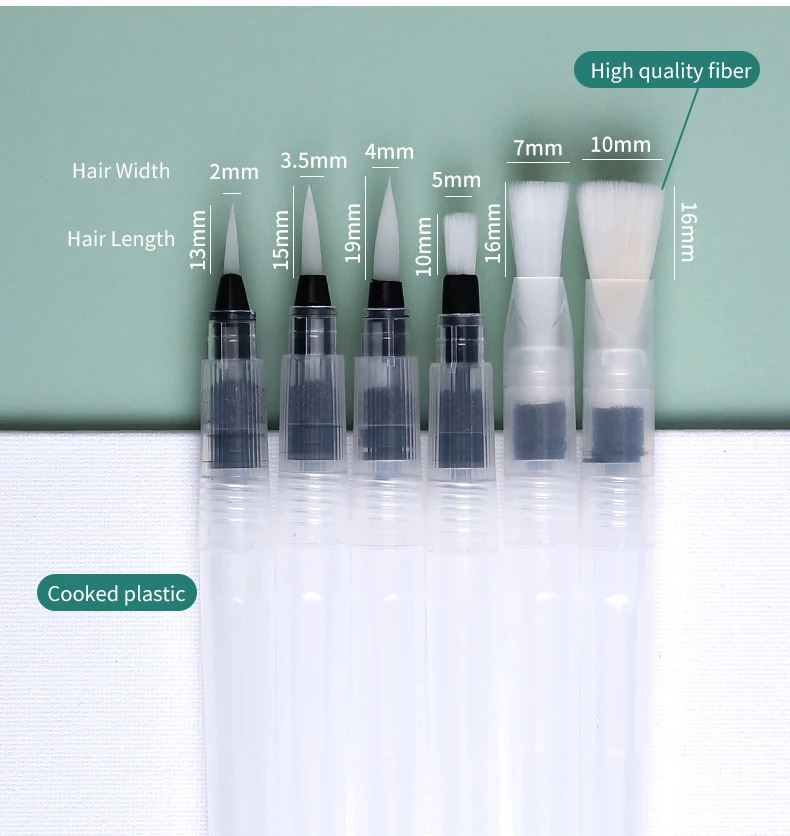 Painting supplies Fountain Pen Color Lead solid good companion hook halo water storage brush