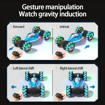 Gesture sensing Morphing remote control car Children's toys Twist four-wheel drive climbing stunt boy rechargeable off-road vehi 5