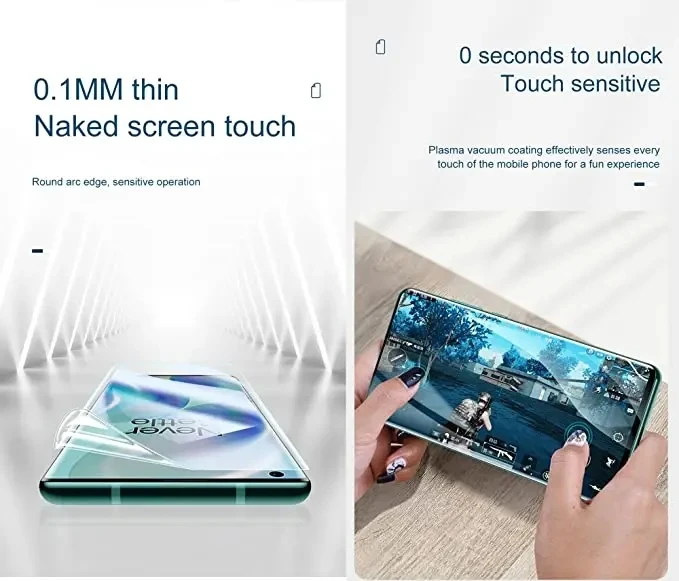 Premium 3-Pack Hydrogel Screen Protector Films