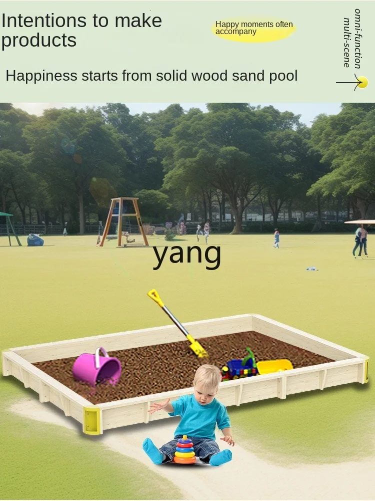 CX Big Sand Basin Children Indoor Play Sand Suit Outdoor Baby Basin Toy Fence