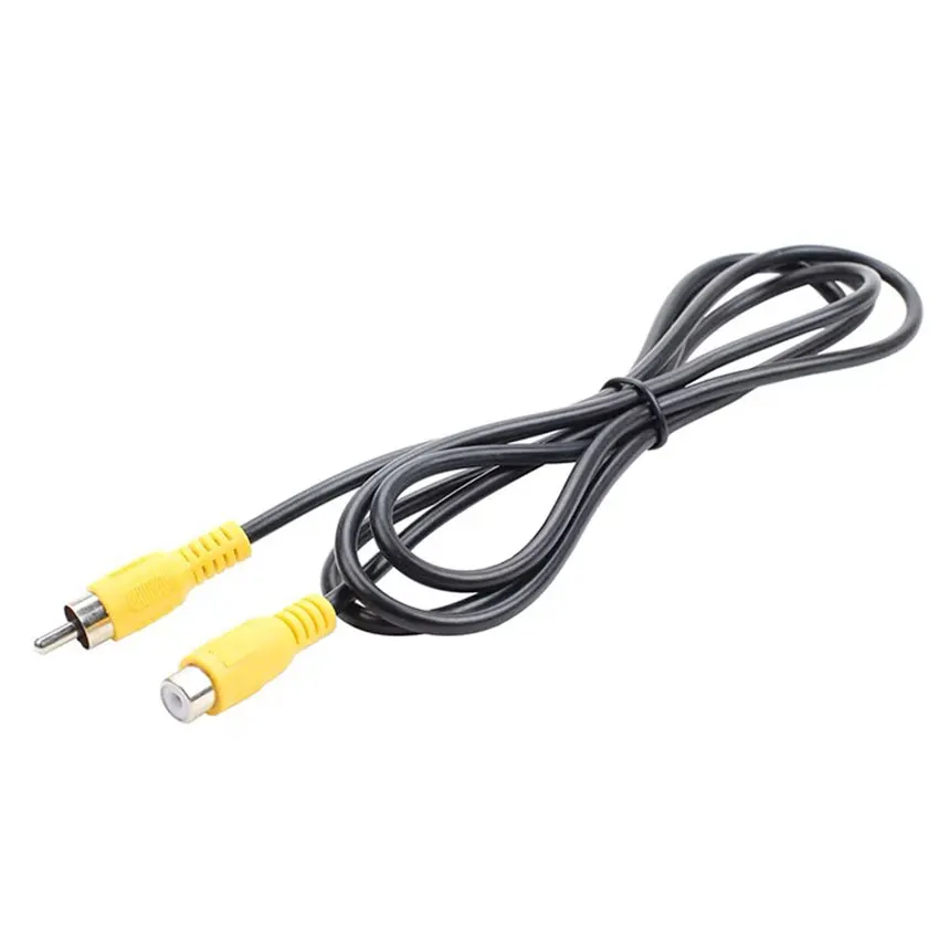 1/5/10PCS RCA 1m Rca 남성 1 Rca 여성 오디오 비디오 확장 동축 케이블 HDTV 용