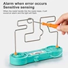 Bump Maze Toy Electric Dont Buzz The Wire Game Classic Tabletop Puzzle Game Retro Toys For Family Gathering 2