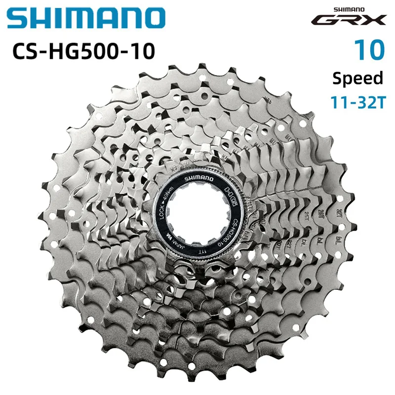 SHIMANO GRX DEORE CS-HG50-10 11-36T CS-HG500-10 10 Speed Cassette 11-25T/28T/32T/34T Road For Mountain Bike Cassette Sprocket bicycle cassette bicycle sprocket gear bicycle parts bike sprocket