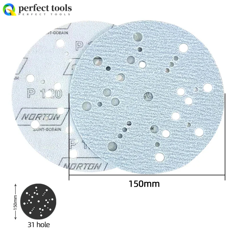 Saint-Gobain NORTON Blue Diamond Sandpaper 6 \