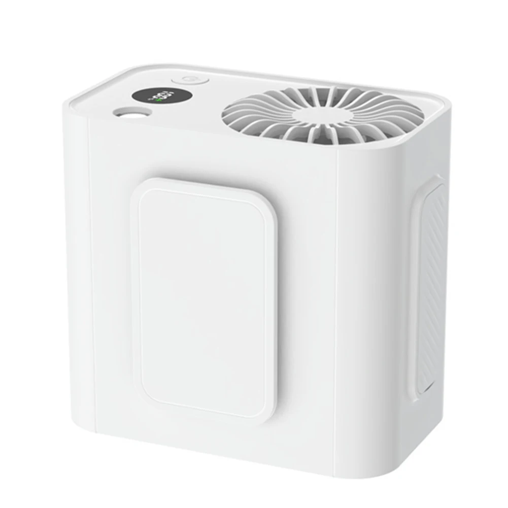 

Вентилятор для длительного использования на открытом воздухе, 3600 мАч, подвесной шейный вентилятор большой емкости с цифровым дисплеем