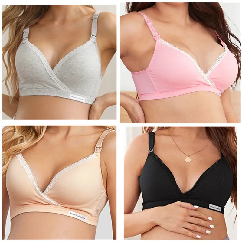 Maternità Gravidanza Reggiseno Seno Sonno Intimo Wirefree Abbigliamento Allattamento Reggiseno Per Donne Incinte Latancia Bracier