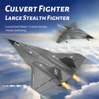 In Stock Fx9672 Rc Plane 2.4g Wireless Remote Control Airplane Jet Concealed Culvert Design With Powerful Motors Aircraft Toys 1
