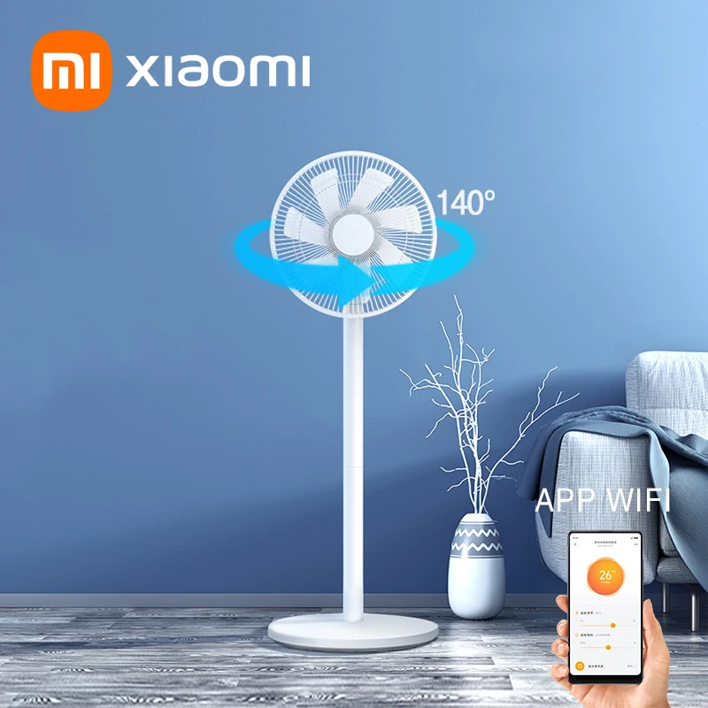 

Mijia Smart Electric Fan E DC Frequency Conversion Appointment Timing Low Noise Desktop Floor Standing 90° Large Angle