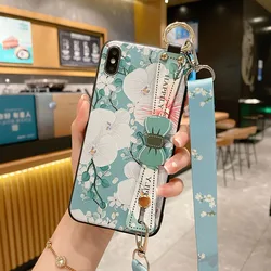 Chic Crossbody Lanyard Phone Case with Wrist Strap Holder - S23 FE (XW - 483)